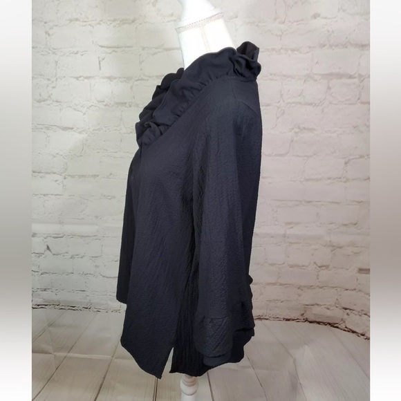 Soft Surroundings Constance Ruffle Top - Picture 2 of 6